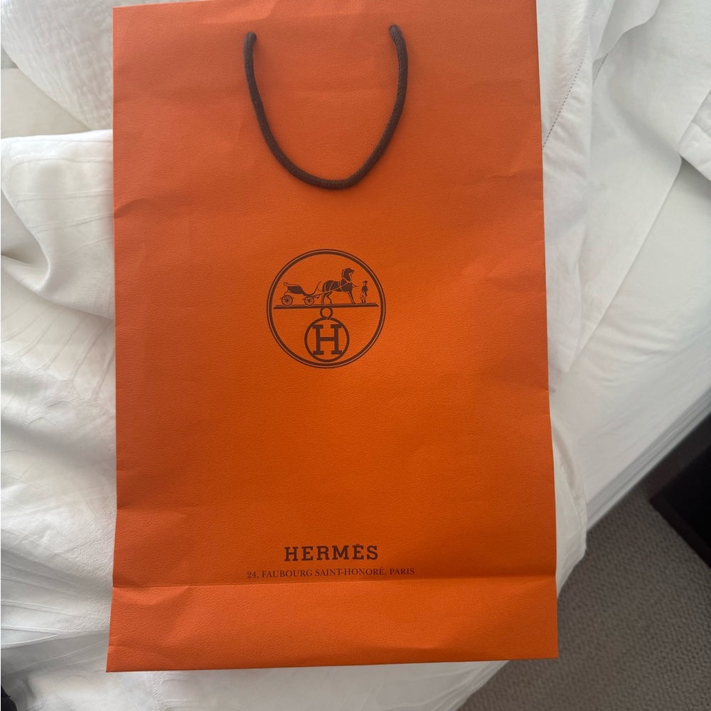 Orange Shopping Bag